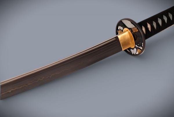 Takahira Katana - Samurai Schwert von FENG Lin aus 1095 Stahl - 12 mal gefaltet